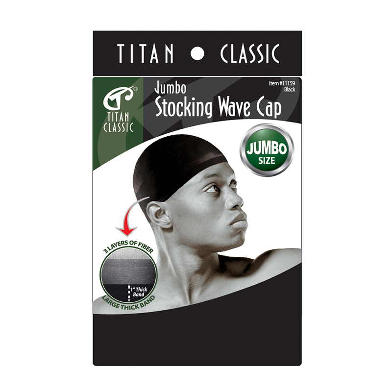 Broadway Durag, Silky Black - 1 ct